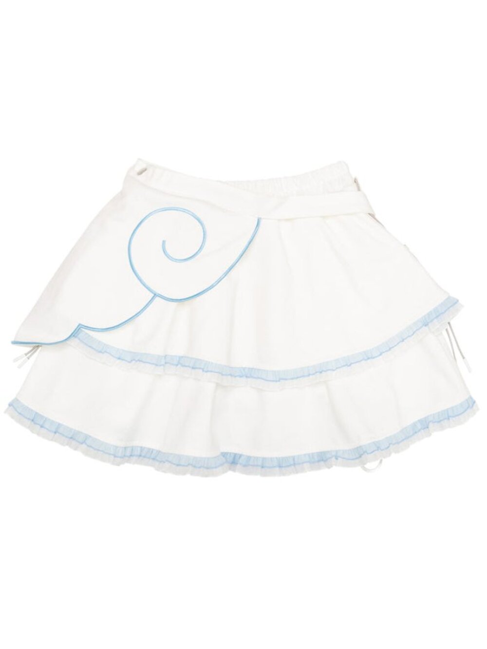 NEW ACDC RAG Capsule Bunny Heart Hack White/Pastel Blue Skirt